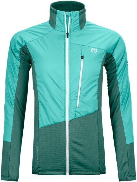 Thumbnail - Ortovox - Women's Westalpen Swisswool Hybrid Jacket - Wolljacke Gr XL türkis