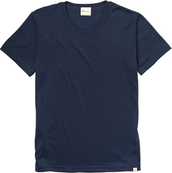 Thumbnail - Engel - Shirt S/S - Merinoshirt Gr S blau