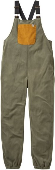 Thumbnail - Passenger - Women's Ace Recycled Polar Fleece Dungarees - Freizeithose Gr XS oliv