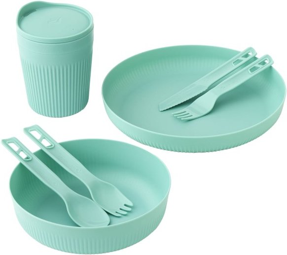 Sea to Summit - Passage Dinnerware Set 1 Person (7 Piece) - Geschirr-Set türkis