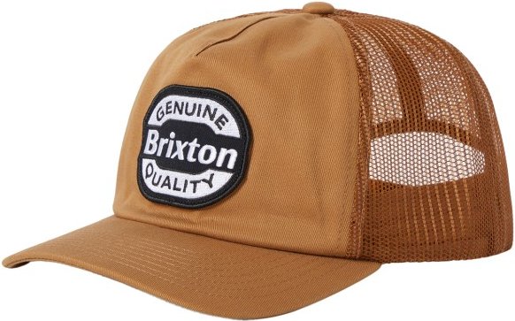 Brixton - Keaton Netplus Trucker Hat - Cap Gr One Size braun