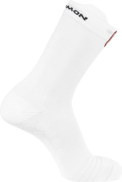 Thumbnail - Salomon - S/Lab Glide Crew - Laufsocken Gr 39-41 weiß