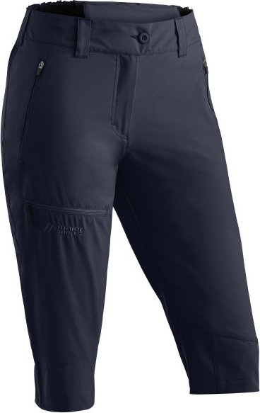 Thumbnail - Maier Sports - Women's Lulaka Capri Loop - Shorts Gr 34 - Regular blau