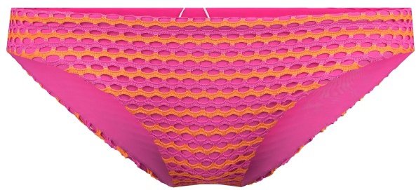 Seafolly - Women's Mesh Effect Hipster Pant - Bikini-Bottom Gr 44 rosa