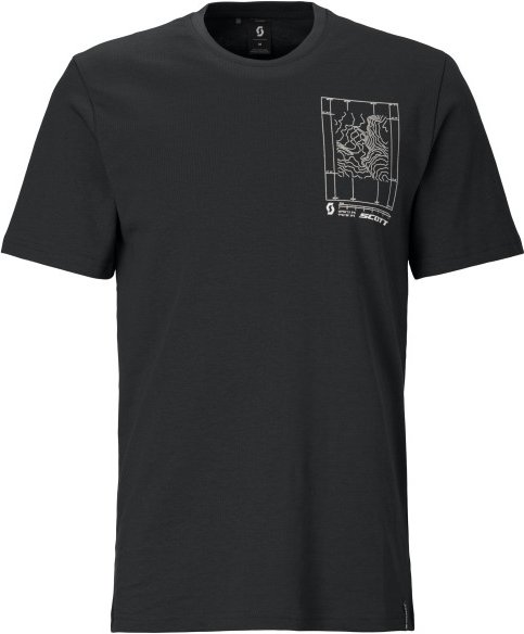 Scott - Tee Casual S/S - T-Shirt Gr M schwarz
