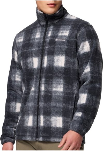 Columbia - Steens Mountain Printed Jacket - Fleecejacke Gr XL grau