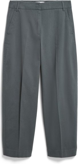 ARMEDANGELS - Women's Barrel Leg Twill Pant - Freizeithose Gr S grau