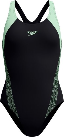 Thumbnail - Speedo - Women's Hyperboom Splice Racerback - Badeanzug Gr 38 schwarz