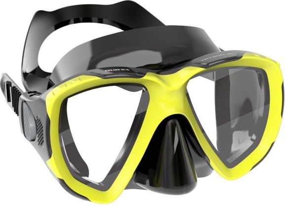 Mares - Trygon - Taucherbrille gelb/schwarz