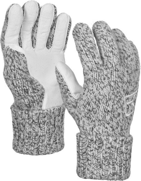 Thumbnail - Ortovox - Classic Wool Glove Leather - Handschuhe Gr XS grau