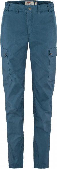 Thumbnail - Fjällräven - Women's Stina Trousers - Trekkinghose Gr 46 - Long blau