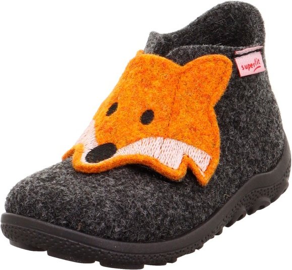 Superfit - Kid's Happy Octi B - Hausschuhe Gr 21 grau