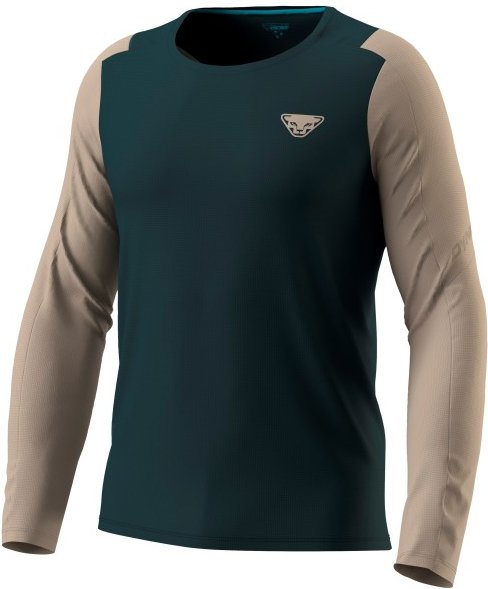 Dynafit - Transalper L/S Tee - Laufshirt Gr M schwarz