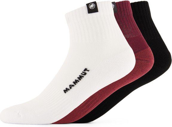 Mammut - Everyday Quarter 3-Pack - Multifunktionssocken Gr 39-41 weiß