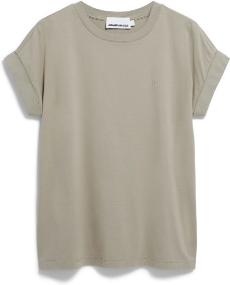 ARMEDANGELS - Women's Idaa Logo - T-Shirt Gr XXL grau