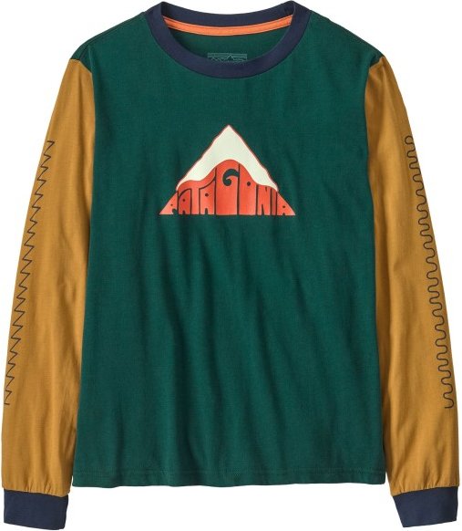 Patagonia - Kid's L/S Graphic T-Shirt - Pullover Gr XL grün