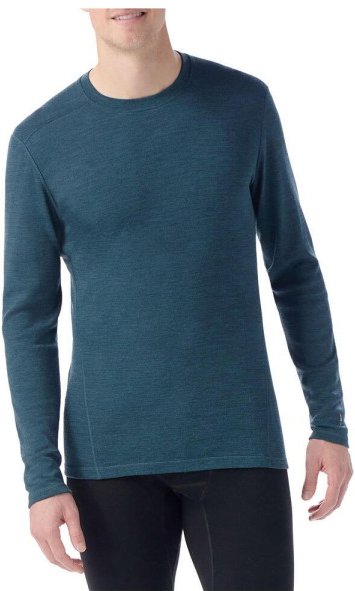 Smartwool - Merino 250 Baselayer Crew Boxed - Merinounterwäsche Gr M blau