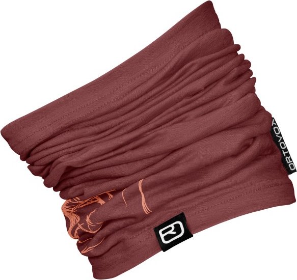 Ortovox - 120 Tec Logo Neckwarmer - Schlauchschal Gr One Size rot