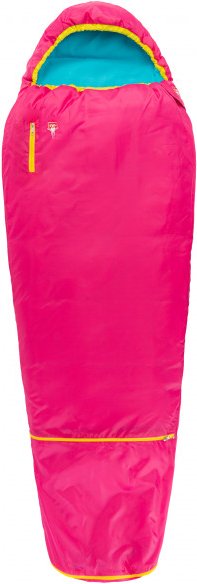 Thumbnail - Grüezi Bag - Kid's Colorful Grow - Kinderschlafsack Gr 140-180 x 65 x 45 cm rosa