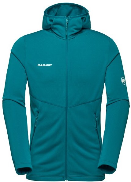 Mammut - Aconcagua Light Midlayer Hooded Jacket - Fleecejacke Gr L türkis