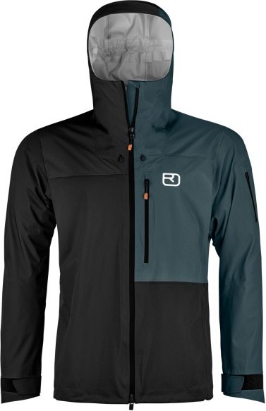 Ortovox - 3L Ortler Jacket - Regenjacke Gr S schwarz