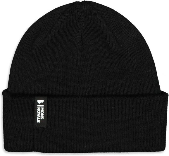 Mons Royale - McCloud Merino Beanie - Mütze Gr One Size schwarz