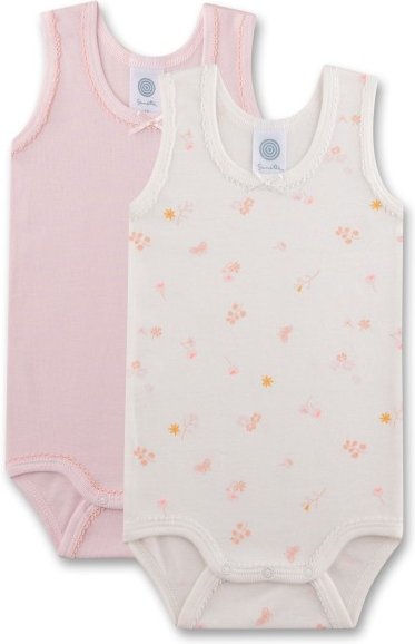 Sanetta - Kid's DP Body Sleeveless 324629+324630 - Alltagsunterwäsche Gr 92 weiß