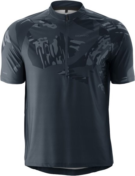 Gonso - Adventure Jersey 3/4 Zip - Radtrikot Gr 5XL blau