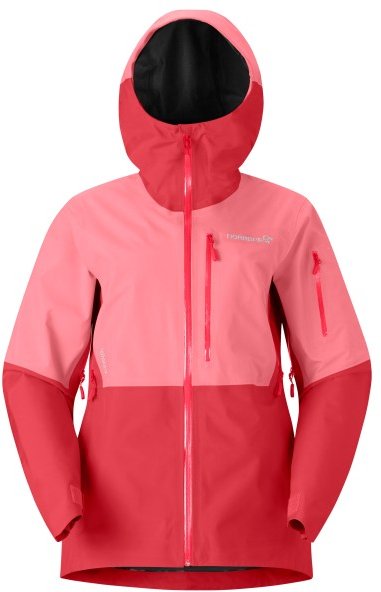Thumbnail - Norrøna - Women's Lofoten GORE-TEX Jacket - Skijacke Gr S rot/rosa