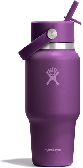 Thumbnail - Hydro Flask - Wide Flex Straw Travel Bottle - Trinkflasche Gr 710 ml lila