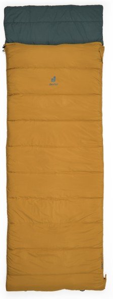 Thumbnail - Deuter - Orbit SQ -5° - Kunstfaserschlafsack Gr 195+35 x 79 x 79 cm gelb