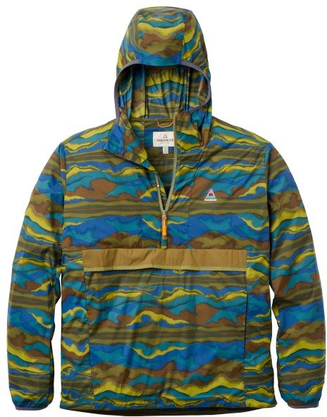 Passenger - Gusto Windshell Anorak - Windjacke Gr XXL oliv