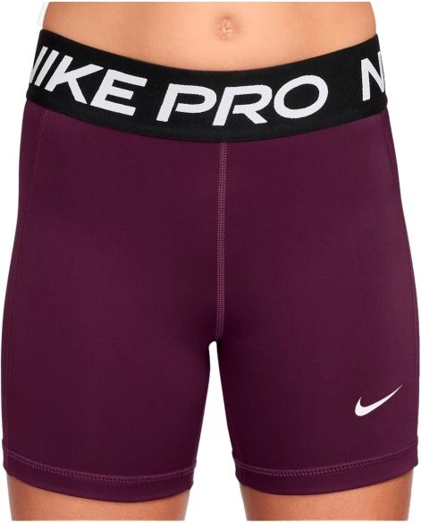 Nike - Girl's Pro Leak Protection Dri-FIT Shorts - Laufshorts Gr L lila