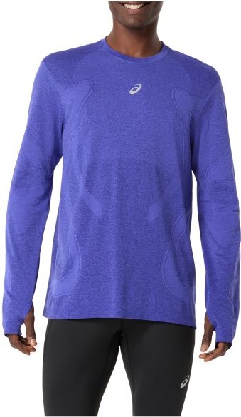 Thumbnail - Asics - Road Seamless L/S Top - Laufshirt Gr L lila