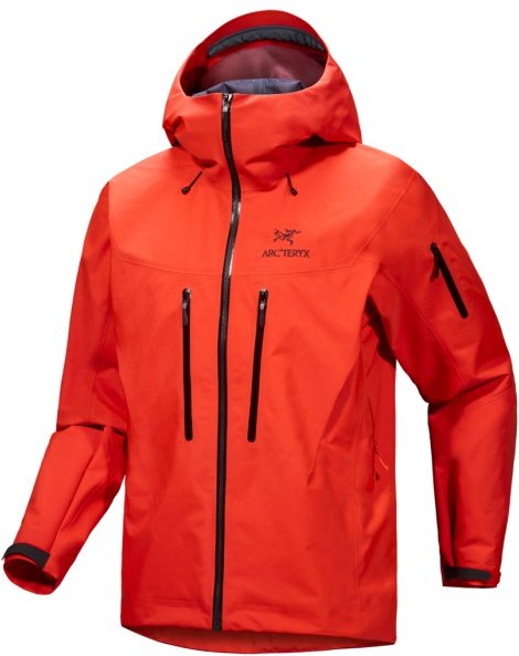 Thumbnail - Arc'teryx - Alpha SV Jacket - Regenjacke Gr M rot