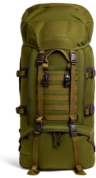 Berghaus - MMPS Crusader IV 90+20 - Trekkingrucksack Gr Size 3 - Body: 170-183 cm oliv