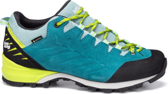 Thumbnail - Hanwag - Makra Pro Low Lady GTX - Approachschuhe Gr 43 türkis