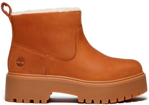 Timberland - Women's Stone Street Mid Warm Lined Boot - Winterschuhe Gr 39 rot/braun