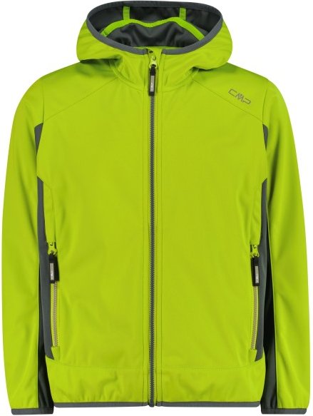 CMP - Kid's Jacket Fix Hood - Softshelljacke Gr 140 grün