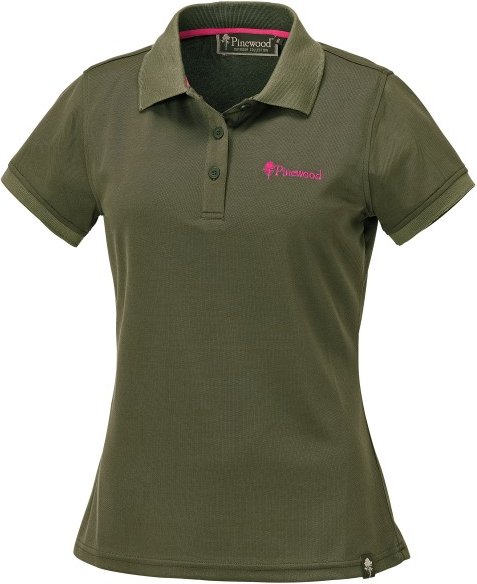 Pinewood - Women's Ramsey Coolmax Polo Shirt - Polo-Shirt Gr M oliv
