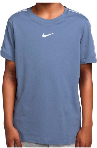 Thumbnail - Nike - Kid's NSW Tee Club+POLY 2 - T-Shirt Gr L blau