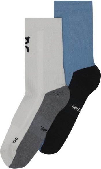 Thumbnail - On - Trail Sock High 2-Pack - Wandersocken Gr S - EU: 39-42,5 grau