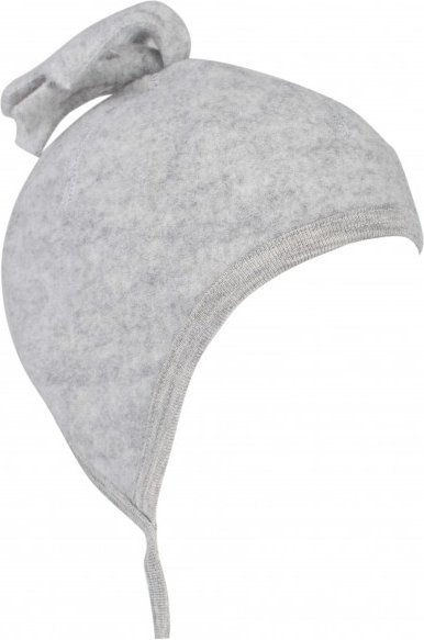 Engel - Baby Mütze Wollfleece - Mütze Gr 74/80 grau