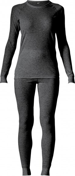 Maier Sports - Women's Wäsche-Set Lena - Kunstfaserunterwäsche Gr S grau/schwarz