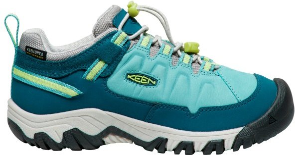 Thumbnail - Keen - Youth's Targhee IV Low WP - Multisportschuhe Gr 32/33 türkis/blau