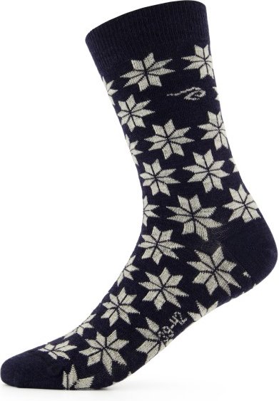 Thumbnail - Ivanhoe of Sweden - Women's Wool Sock Snowflake - Merinosocken Gr 43-46 grau