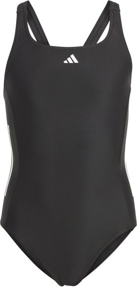 adidas - Kid's Cut 3S Suit - Badeanzug Gr 116 schwarz/grau