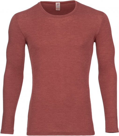 Engel - Shirt L/S - Merinounterwäsche Gr 46/48 rot