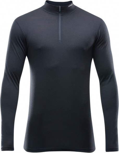 Devold - Breeze Half Zip Neck - Merinounterwäsche Gr L schwarz/blau