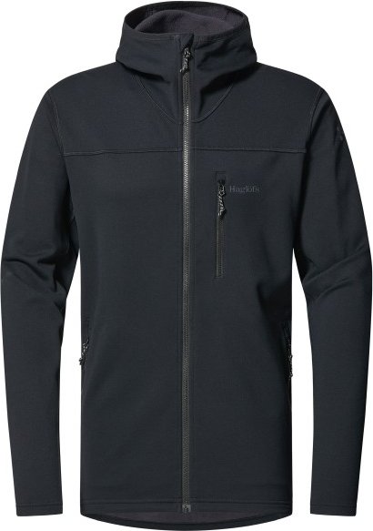 Haglöfs - Rosson Mid Hood - Fleecejacke Gr S schwarz